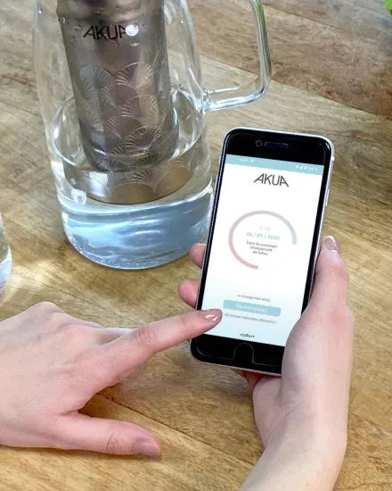 Carafe Filtrante en Verre