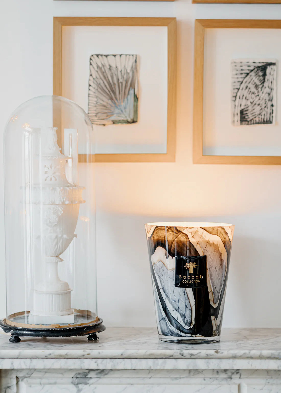 Bougie Stones Marble