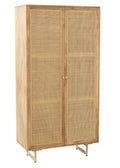 Armoire Weaving Bois Naturel – 95x45x190 cm
