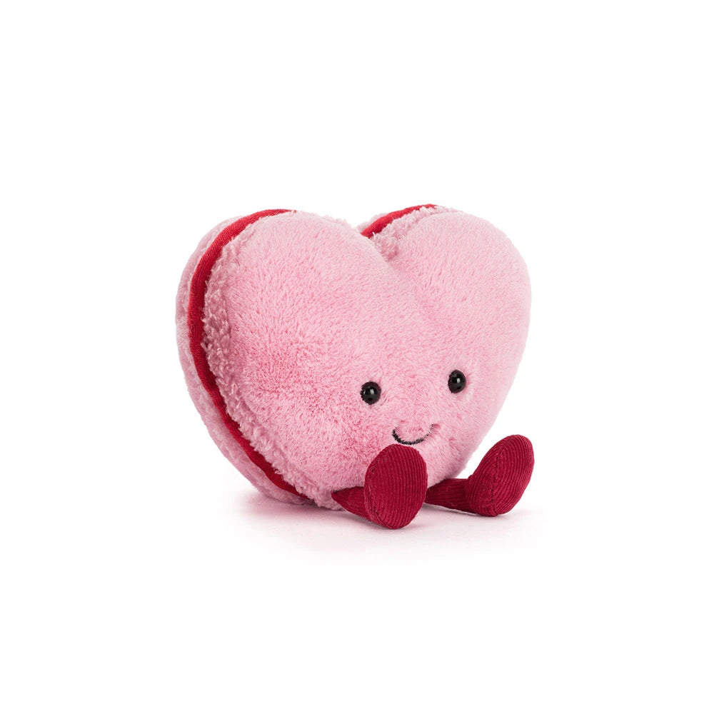 MACARON COEUR ROSE - JELLYCAT