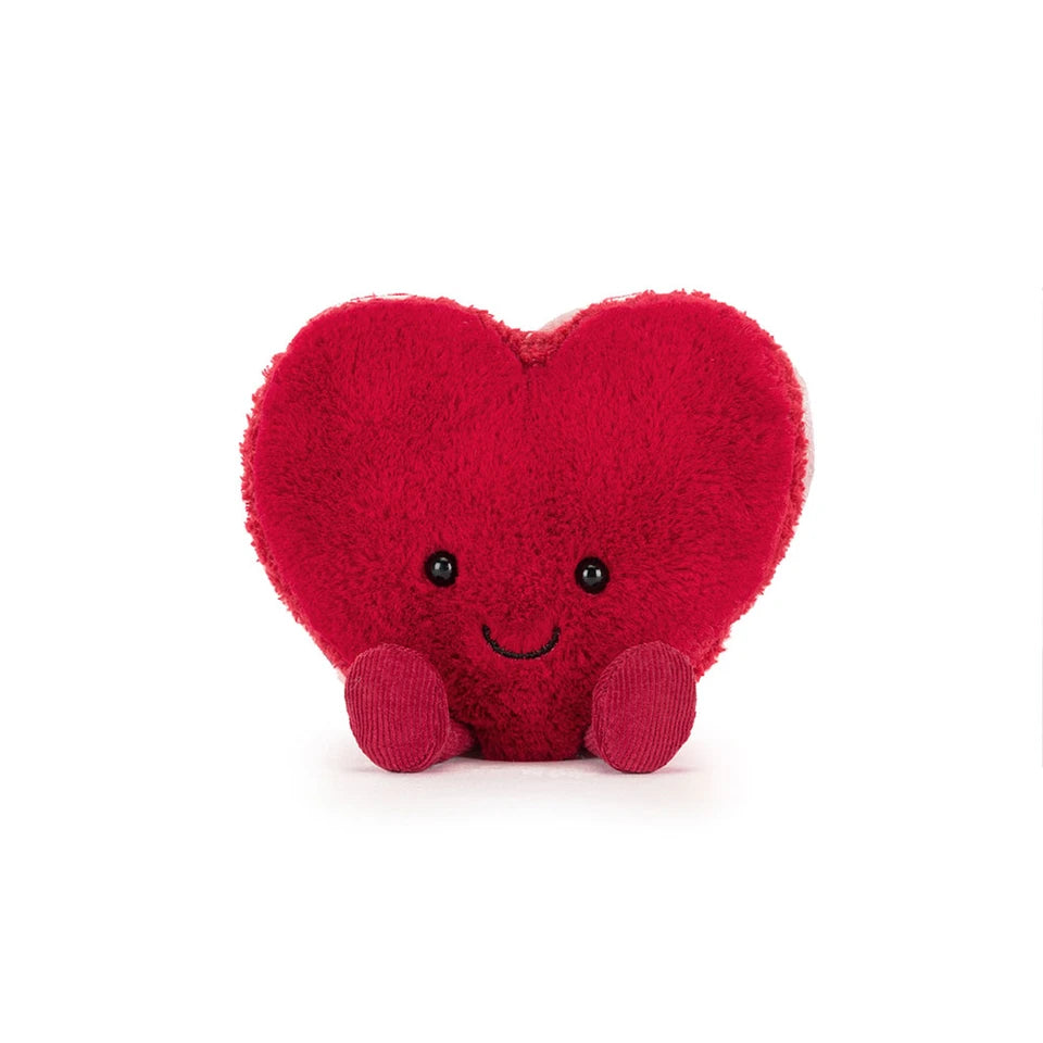 MACARON COEUR ROUGE - JELLYCAT