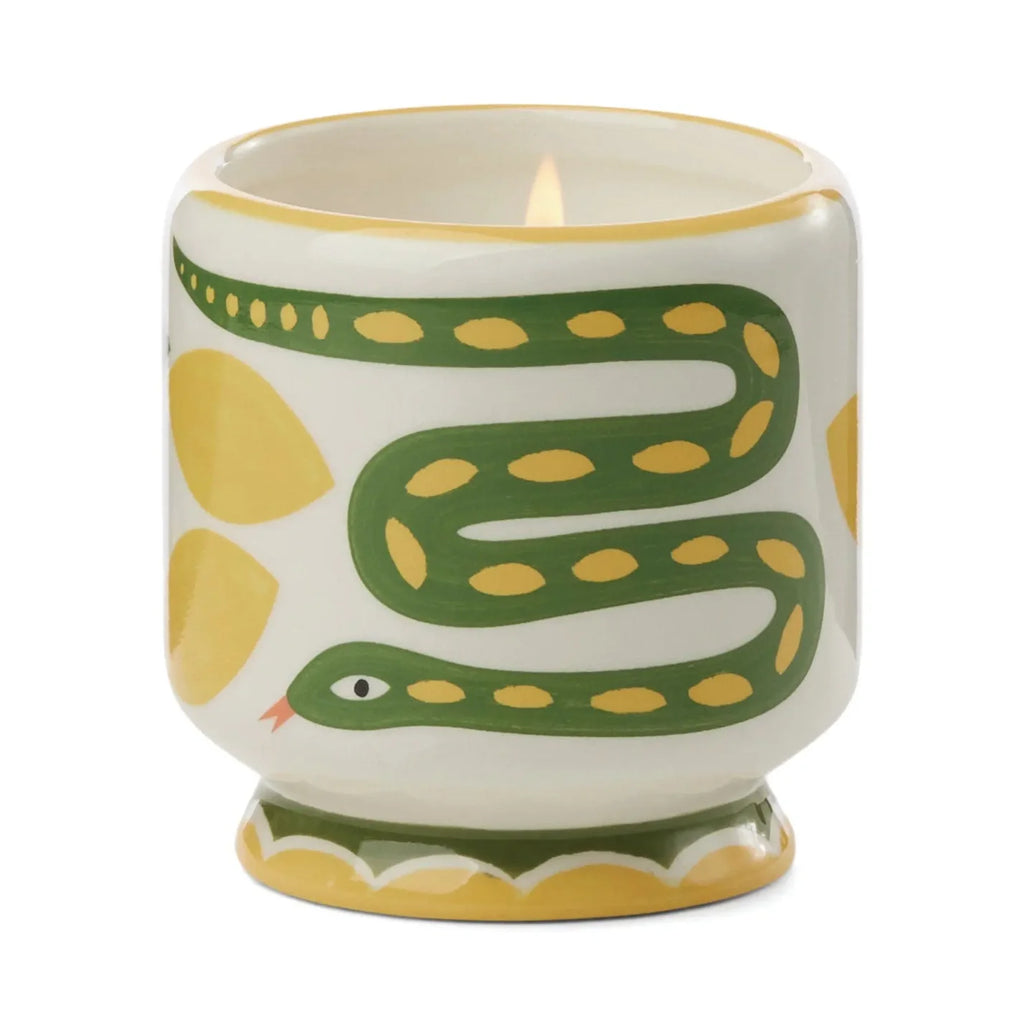 Bougie A Dopo Snake Ceramic – Lemongrass