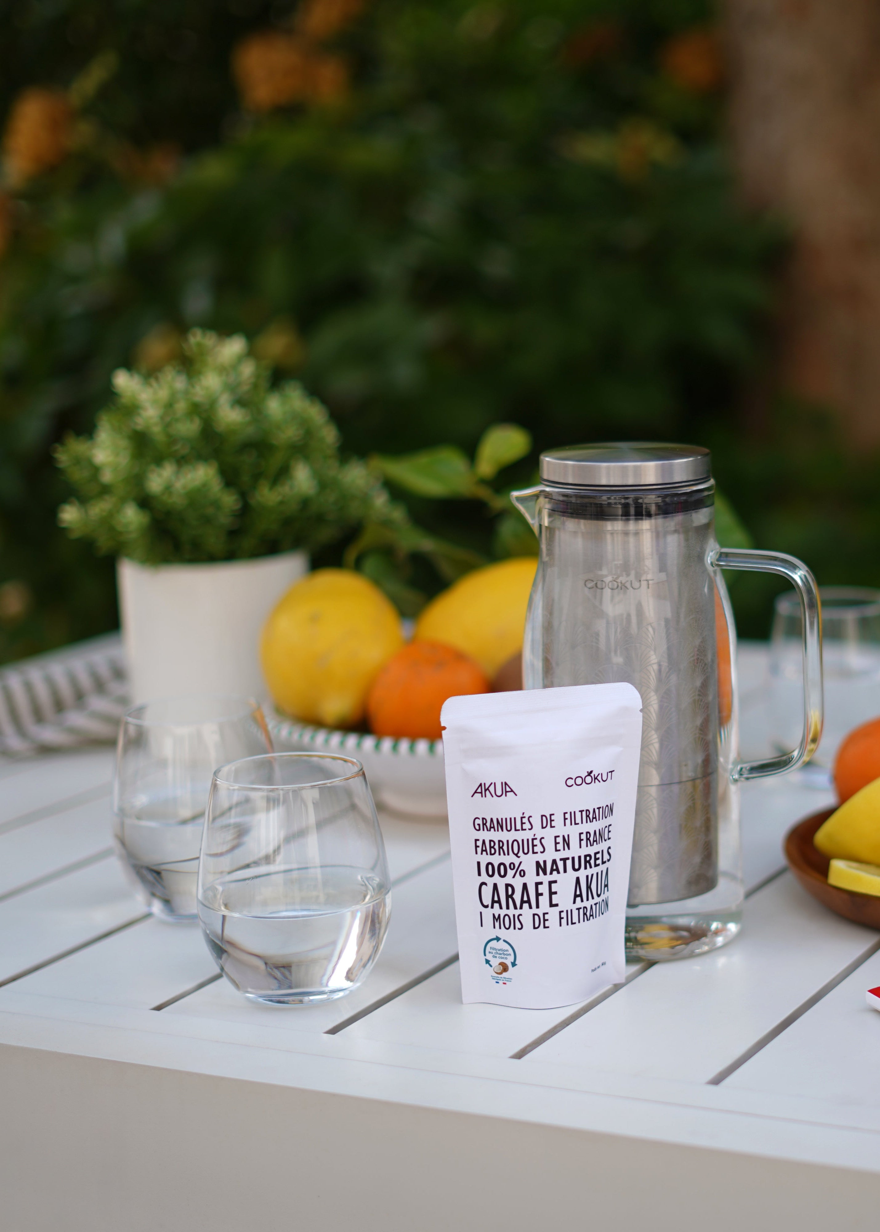 Carafe Filtrante en Verre