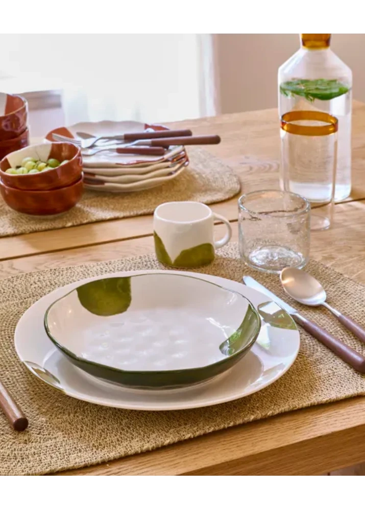 LABO VERT - ASSIETTE PORCELAINE DIA27