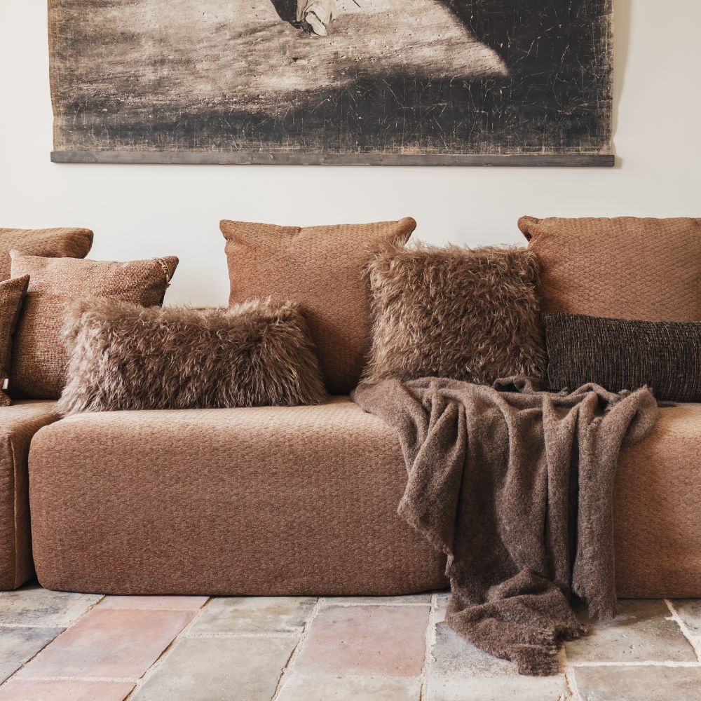 COUSSIN FARO CAMEL 50X50