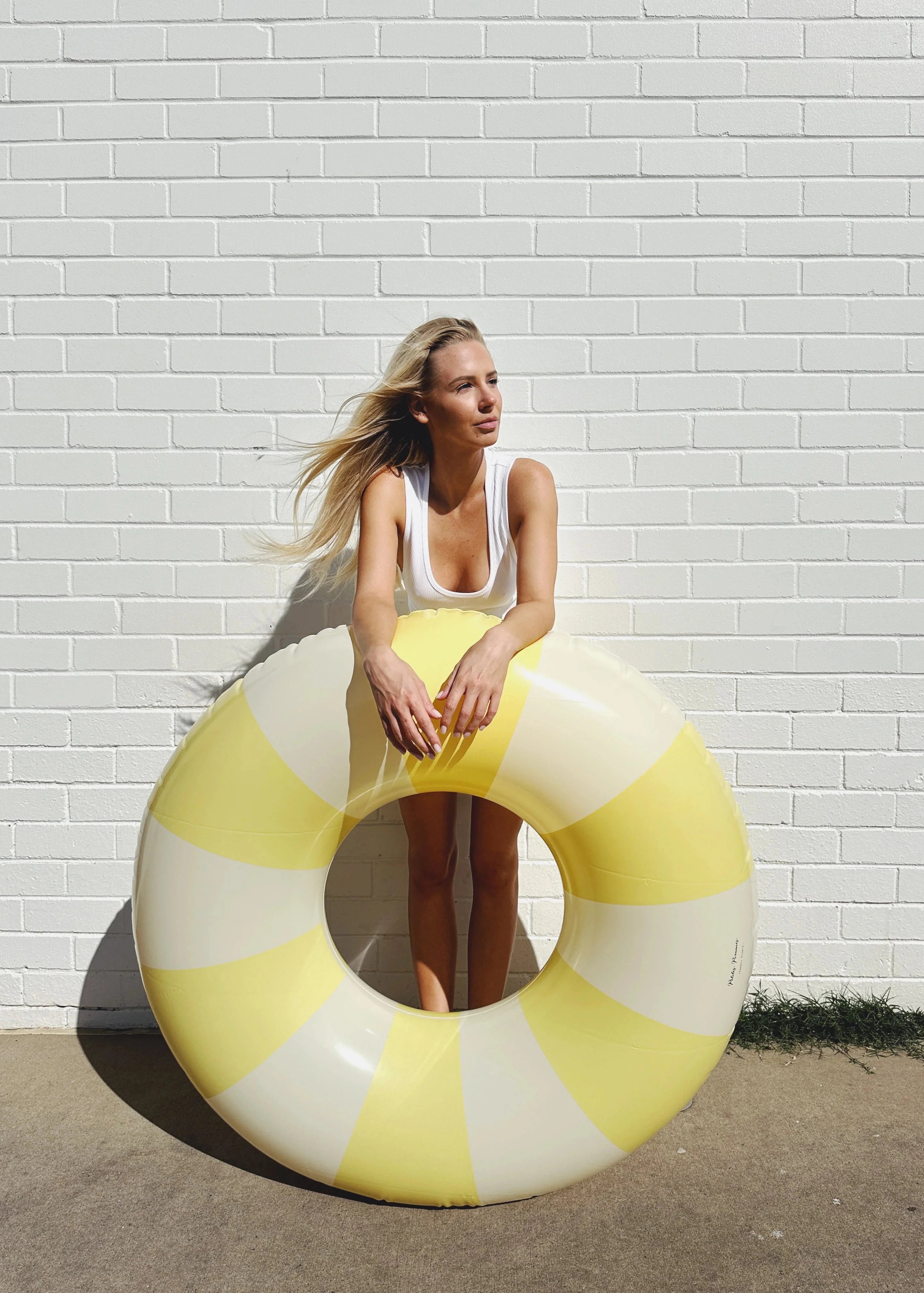 BOUEE 90 CM PASTEL YELLOW