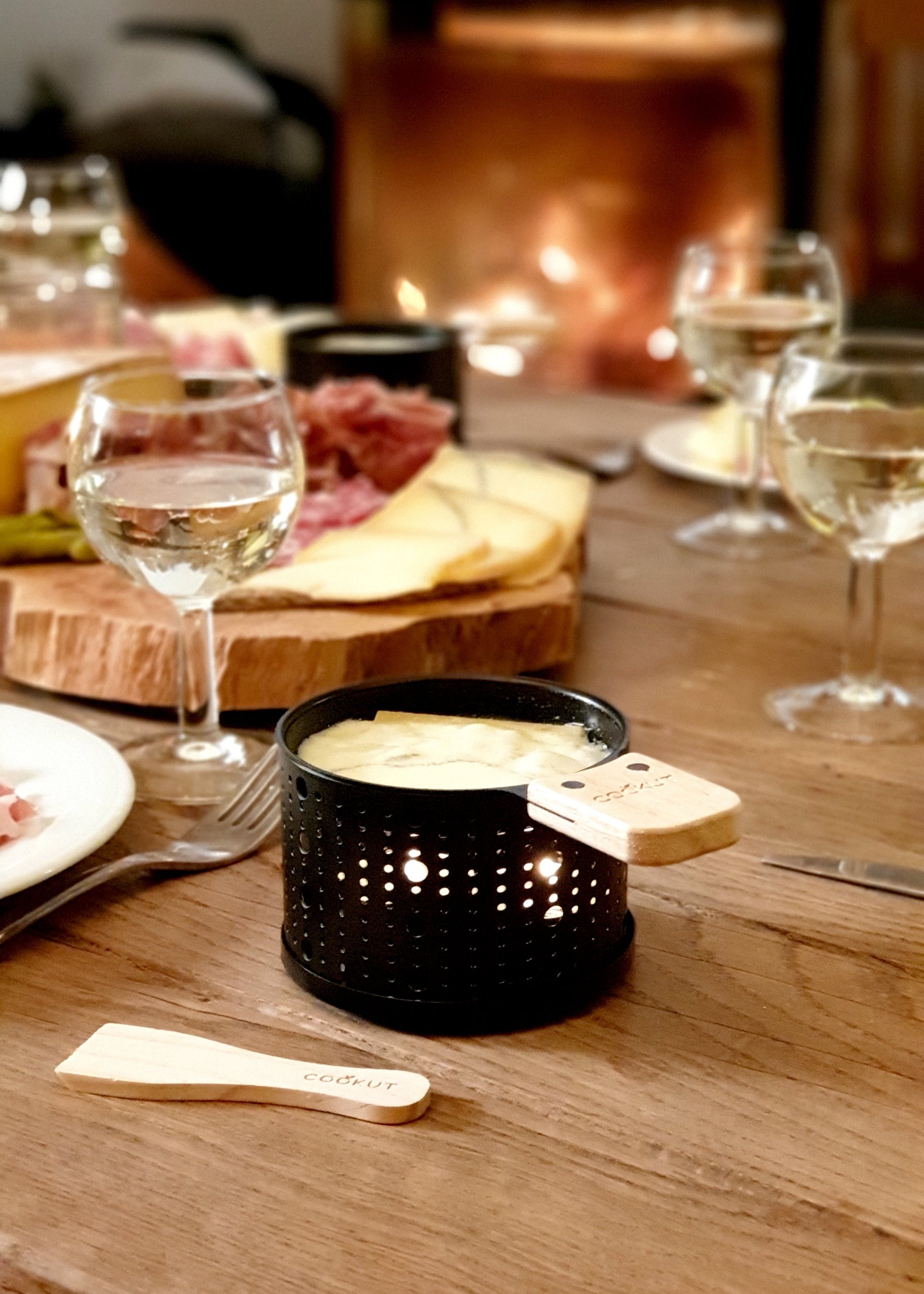 Raclette à la Bougie pour 2