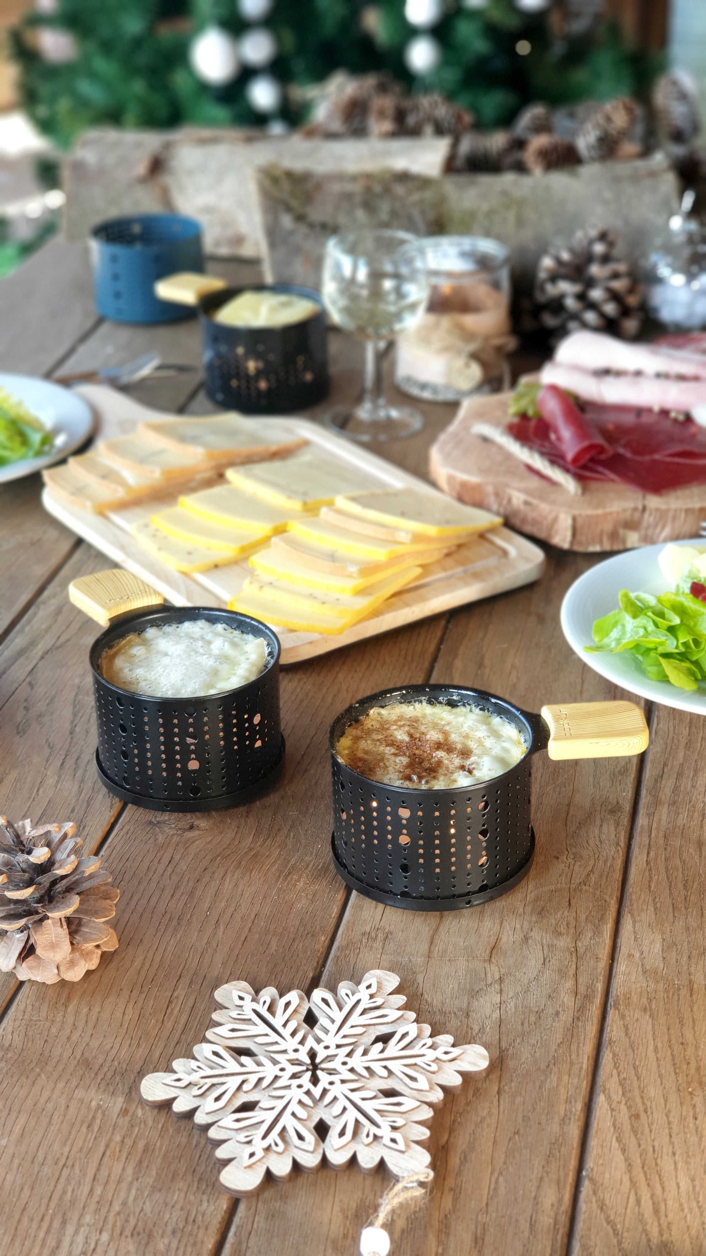 Raclette à la Bougie pour 2