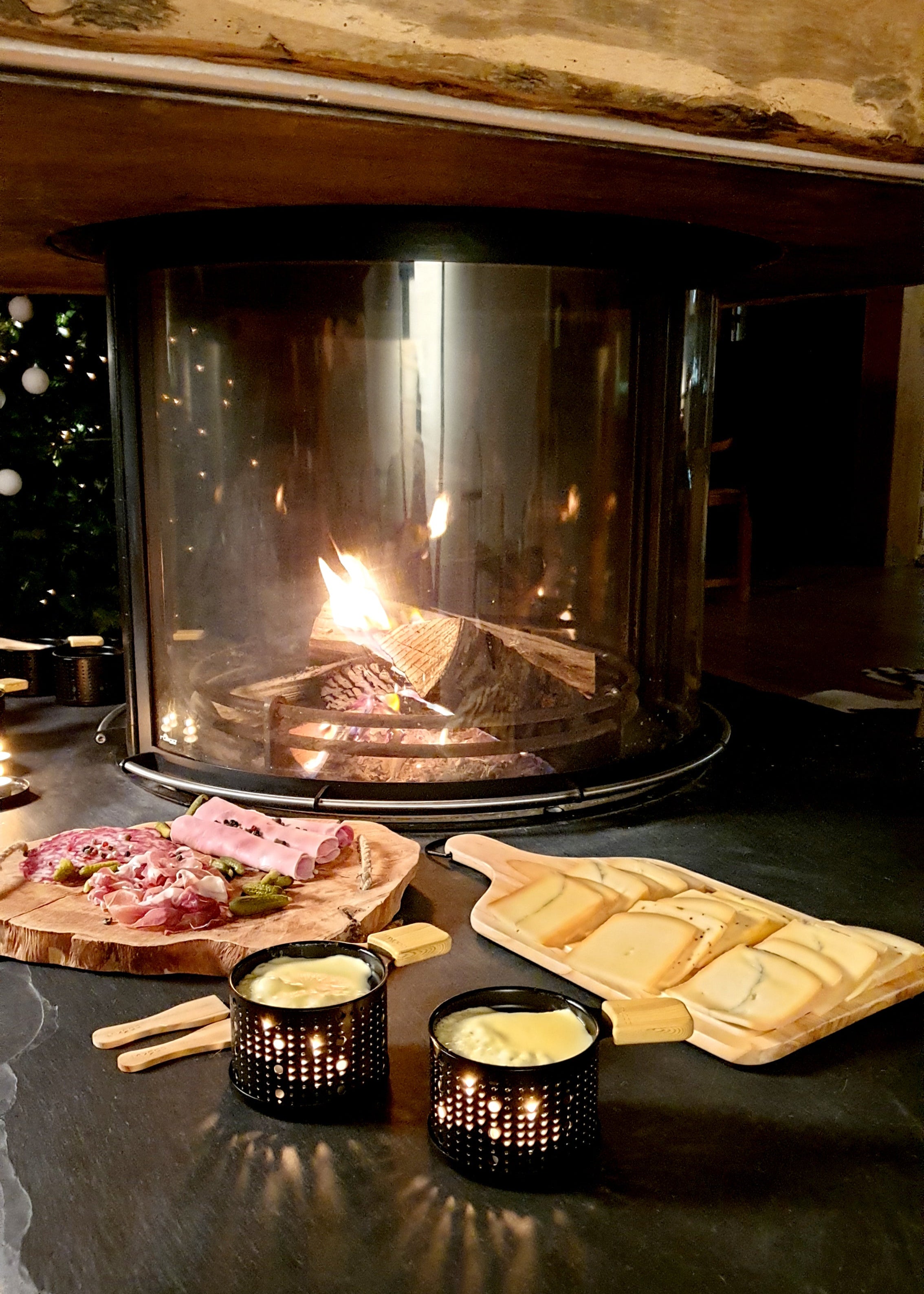 Raclette à la Bougie pour 2