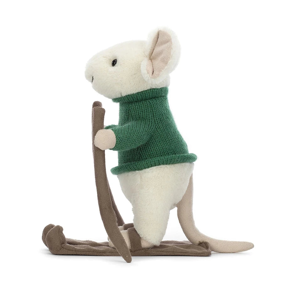 MERRY MOUSE SKIING - JELLYCAT