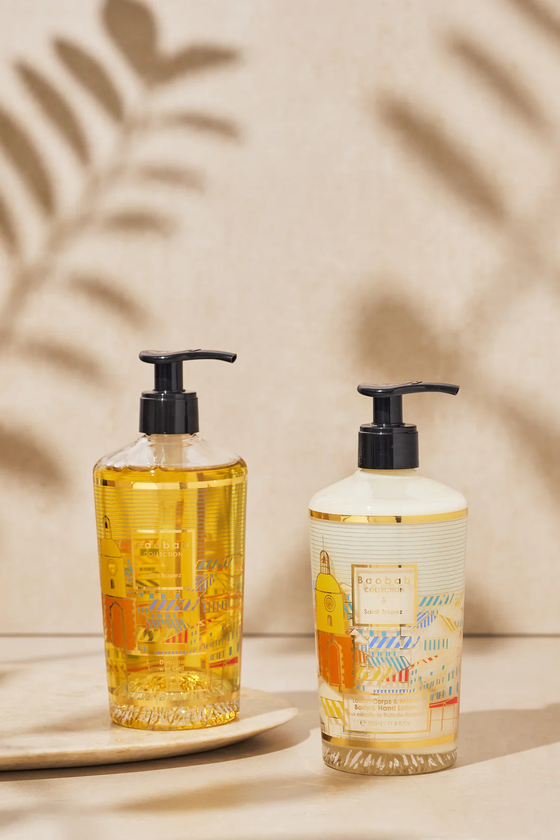 Coffret cadeau - St Tropez - Lotion corps & mains et gel lavant mains