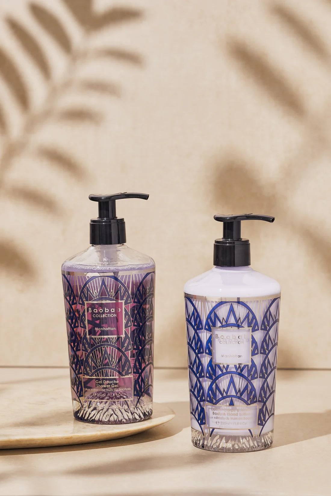 Coffret cadeau - Manhattan - Lotion corps & mains et gel lavant mains