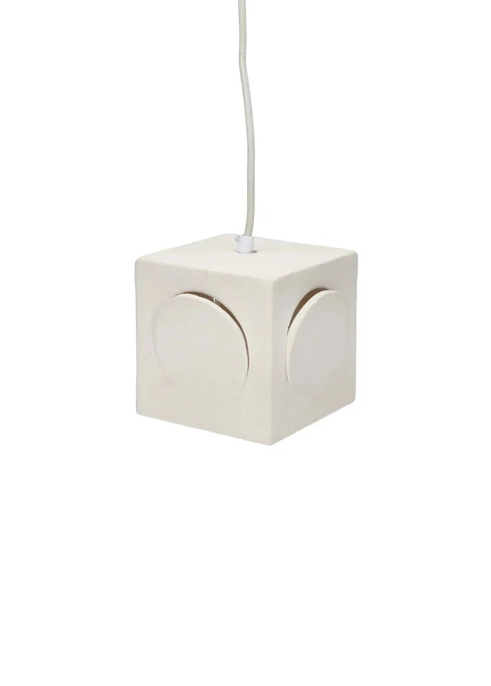 ECLIPSE suspension grès L13x13 cm