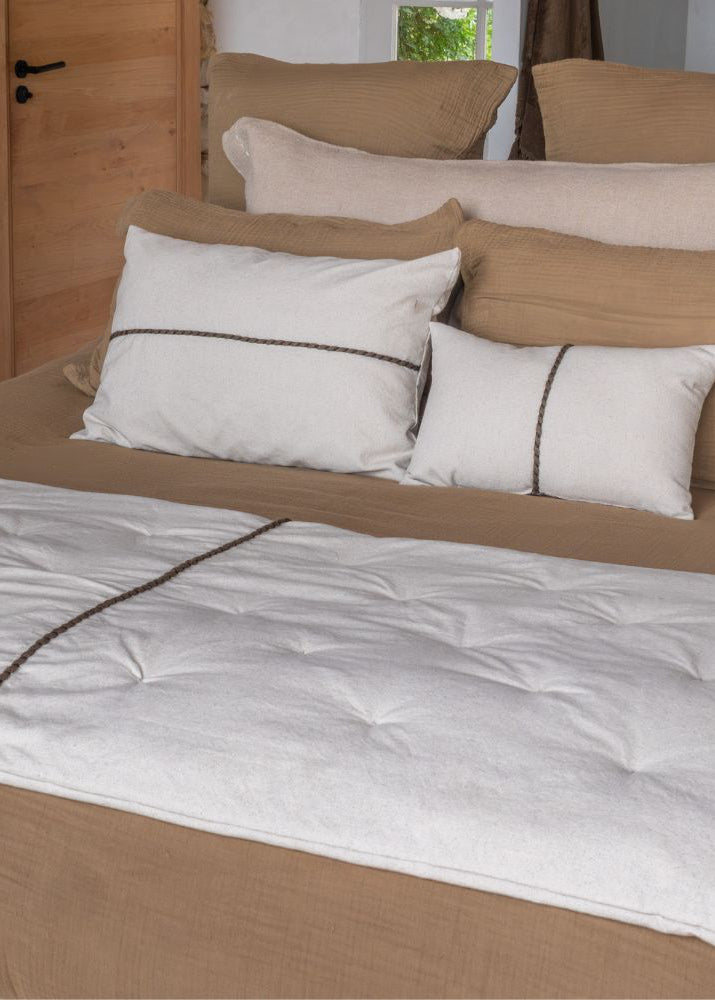 Coussin Harold Écru – 40x60cm