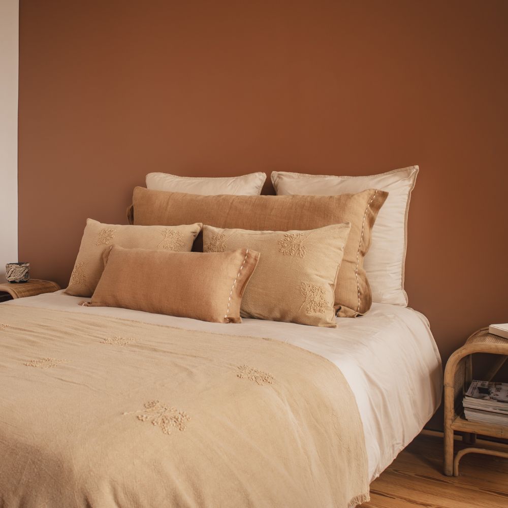 Coussin Domingo Brown – 40x60 cm