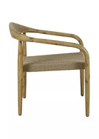 MIRA- FAUTEUIL LOUNGE BOIS ACACIA NATUREL