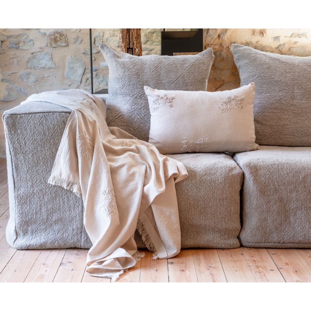 Coussin Domingo Natural – 40x60cm