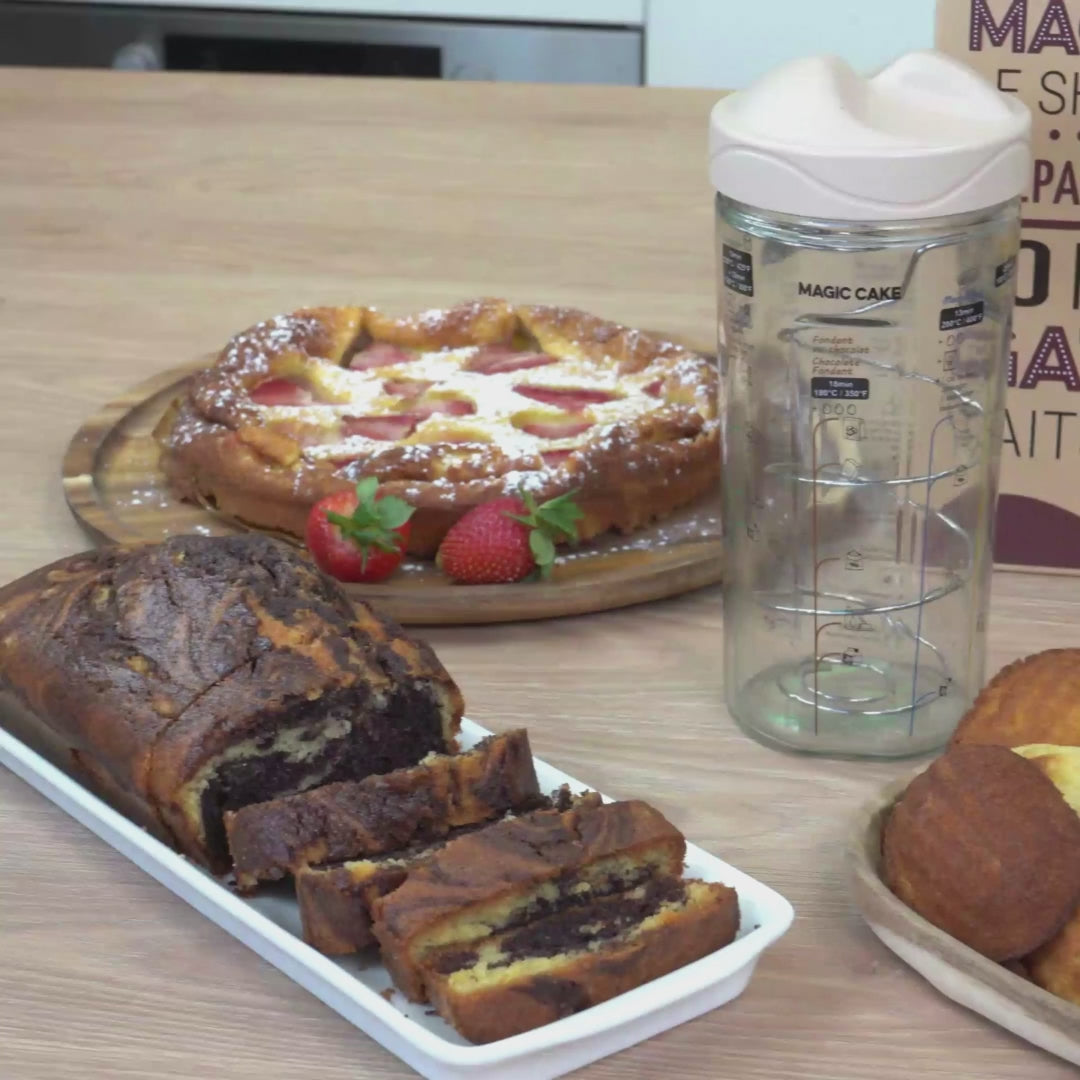 Shaker Magic Cake